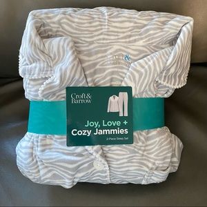NWT Croft & Barrow Pajama Set